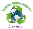 Go Green eco-friendly cleaning badge